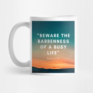 Drawing Busy Life Pattern Mug